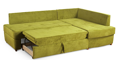(Български) Разтегелен ъглов диван |”ПОЛИ”| Руди-Ан