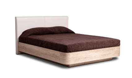 (Български) Легло със заоблени ръбове Бианка + Мемори матрак Anatomic Visco 18cm