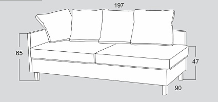 Разтегателен диван | лежанка |“ХОЛИДЕЙ“| Руди-Ан