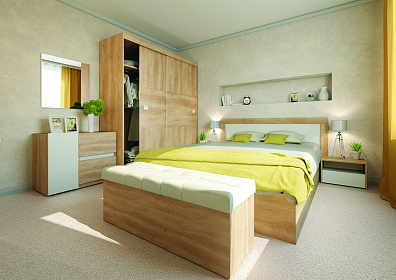 Спален комплект Самба мебели Моб
