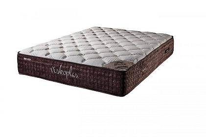 Луксозно тапициранo легло Visko plus 160×200 см с матрак Visko plus 160/200/32